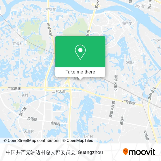 中国共产党洲边村总支部委员会 map