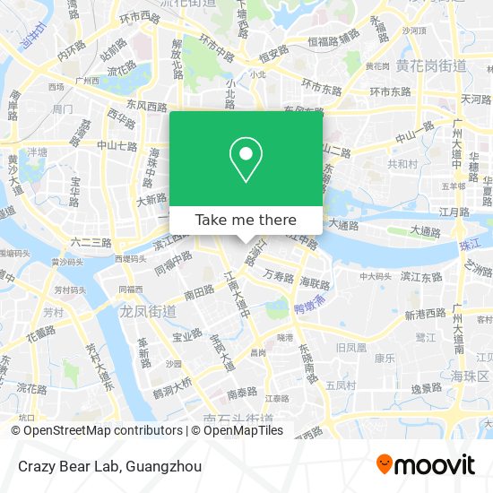 Crazy Bear Lab map