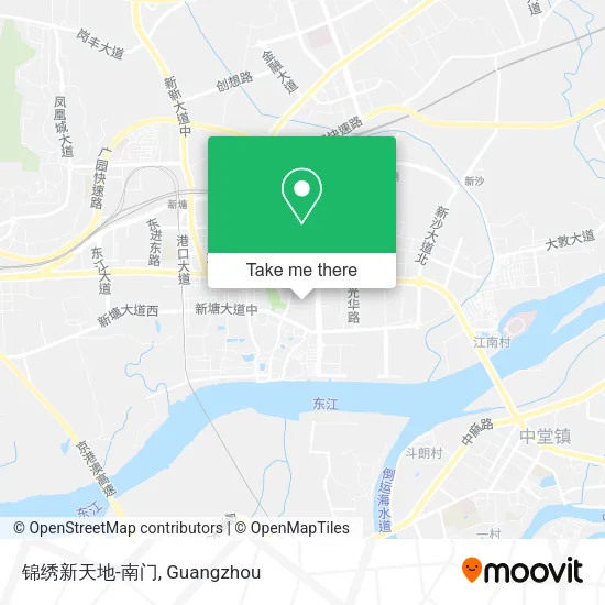 锦绣新天地-南门 map