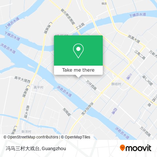 冯马三村大戏台 map