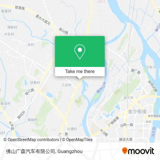 佛山广森汽车有限公司 map