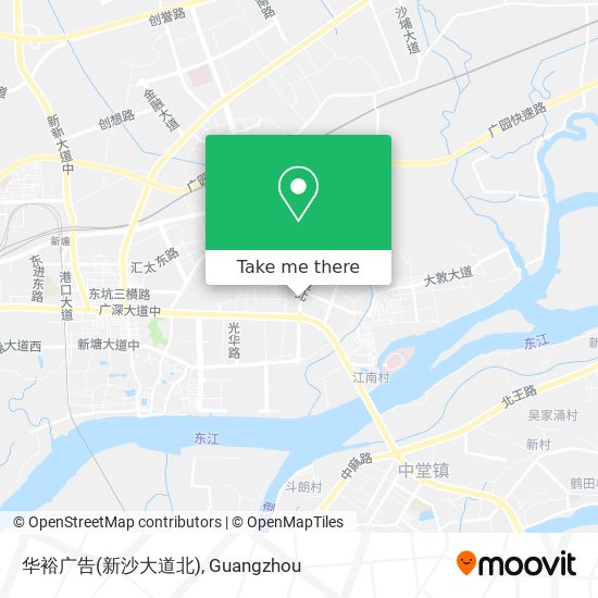 华裕广告(新沙大道北) map
