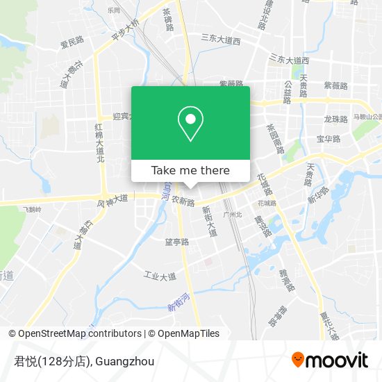 君悦(128分店) map