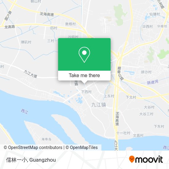 儒林一小 map