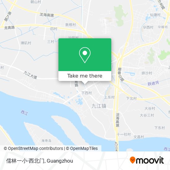 儒林一小-西北门 map