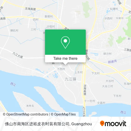 佛山市南海区进裕皮衣时装有限公司 map