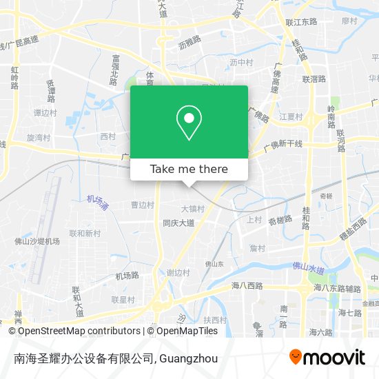 南海圣耀办公设备有限公司 map