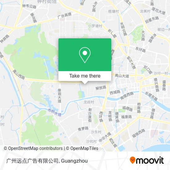 广州远点广告有限公司 map