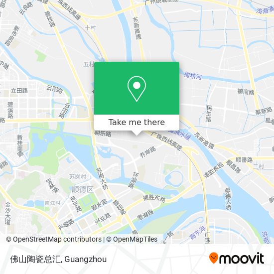 佛山陶瓷总汇 map