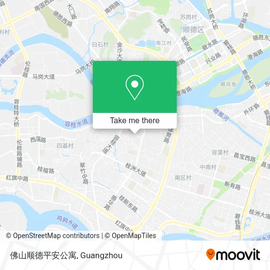 佛山顺德平安公寓 map