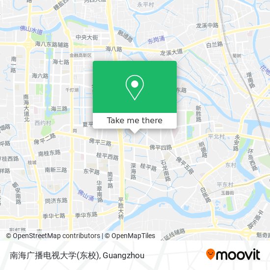 南海广播电视大学(东校) map