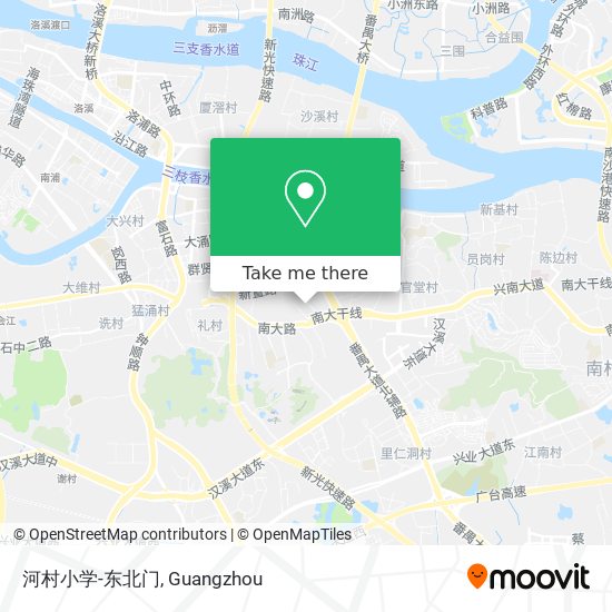河村小学-东北门 map