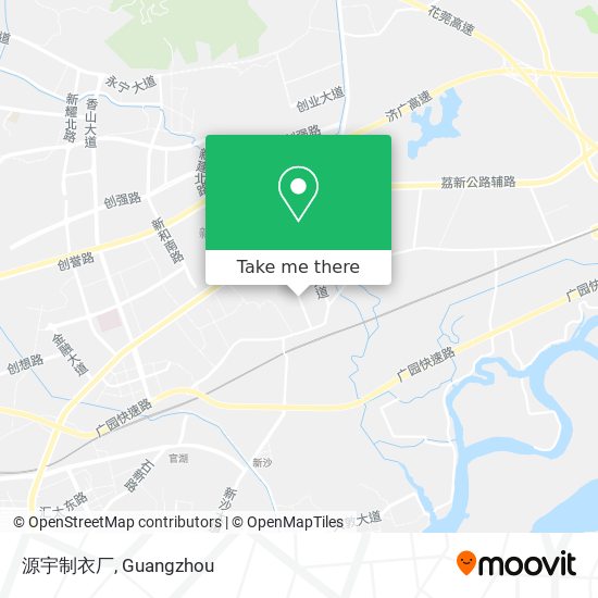源宇制衣厂 map