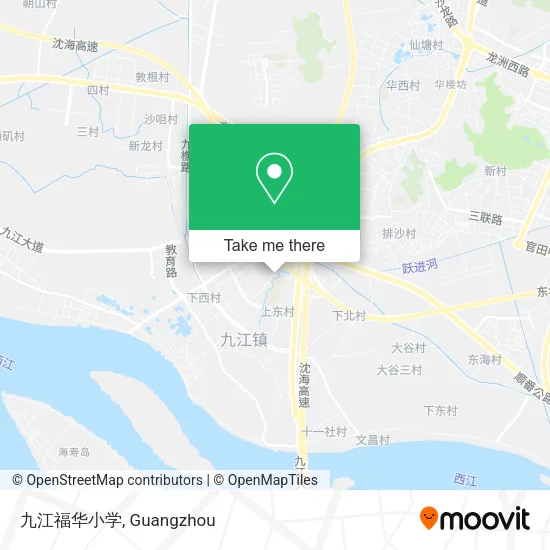 九江福华小学 map
