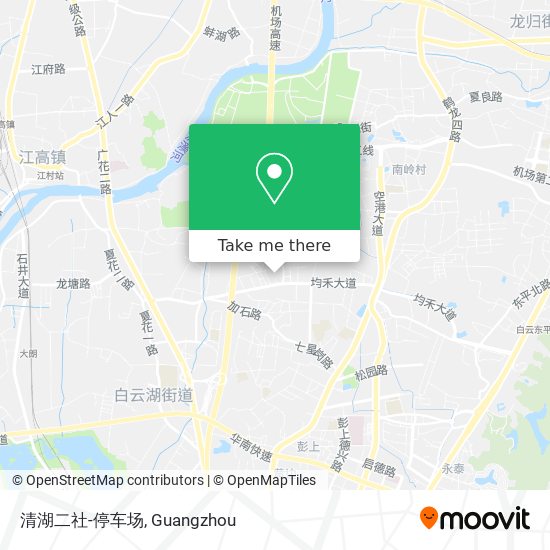 清湖二社-停车场 map
