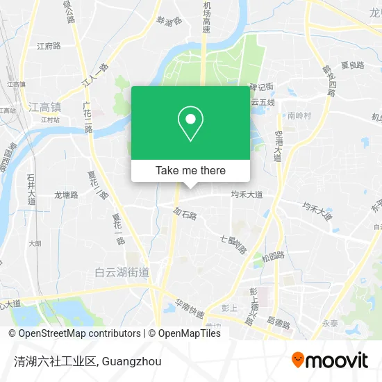 清湖六社工业区 map