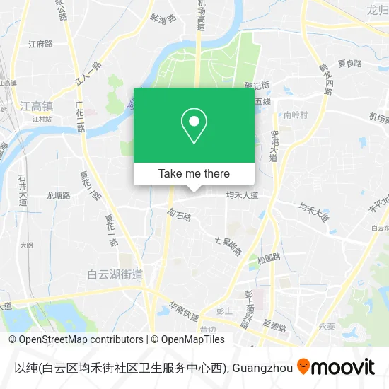 以纯(白云区均禾街社区卫生服务中心西) map