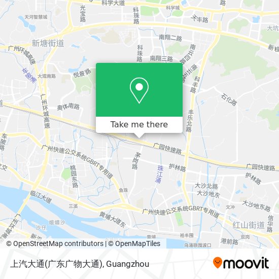 上汽大通(广东广物大通) map