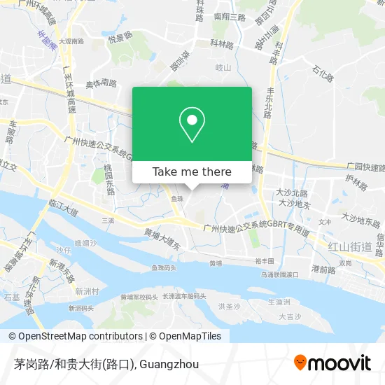 茅岗路/和贵大街(路口) map