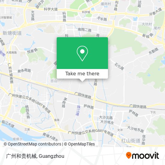 广州和贵机械 map