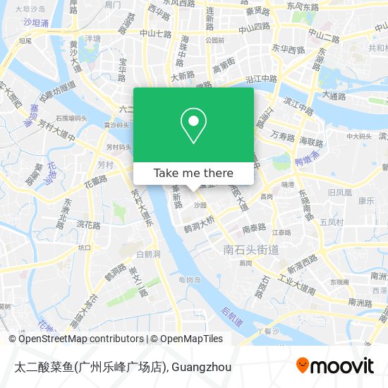 太二酸菜鱼(广州乐峰广场店) map