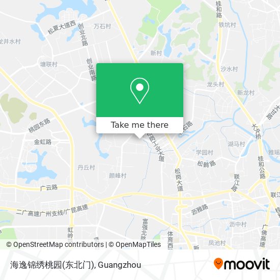 海逸锦绣桃园(东北门) map