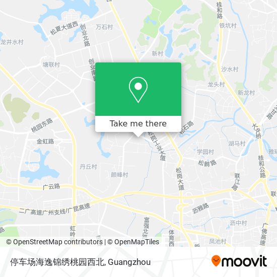 停车场海逸锦绣桃园西北 map
