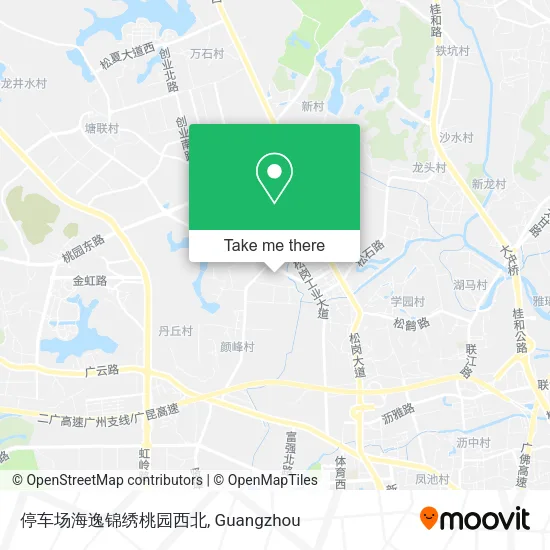 停车场海逸锦绣桃园西北 map