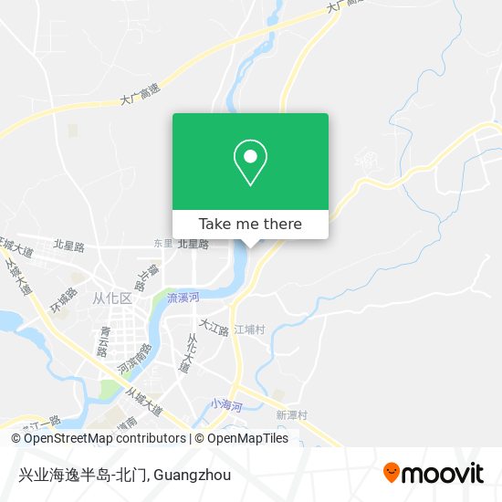 兴业海逸半岛-北门 map