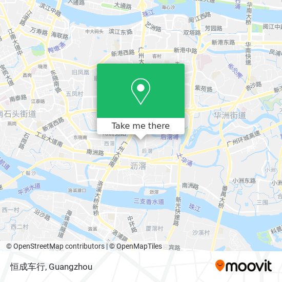 恒成车行 map
