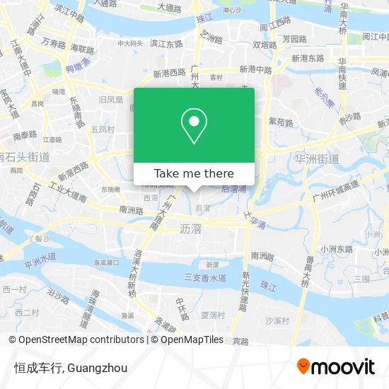 恒成车行 map