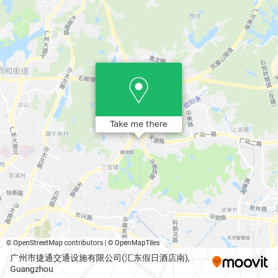 广州市捷通交通设施有限公司(汇东假日酒店南) map