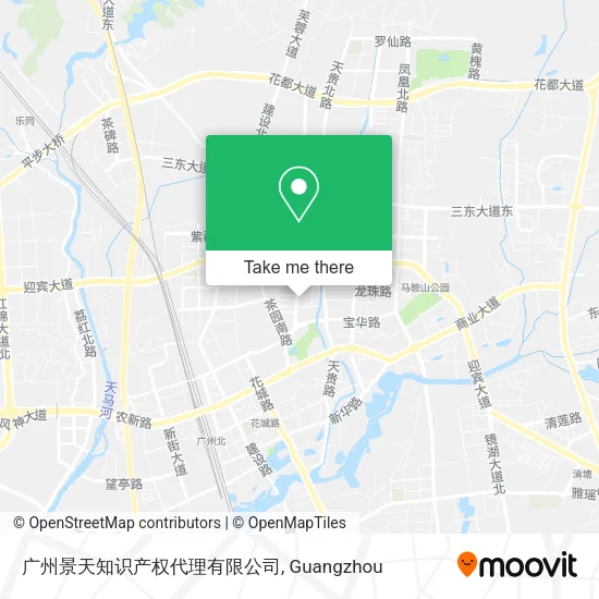 广州景天知识产权代理有限公司 map