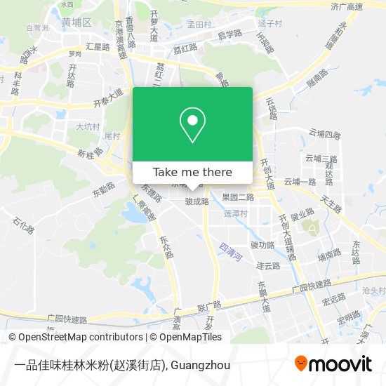 一品佳味桂林米粉(赵溪街店) map