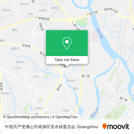 中国共产党佛山市南海区里水镇委员会 map