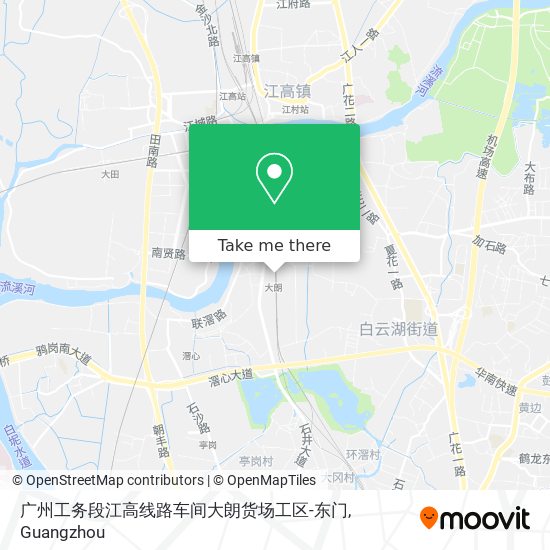 广州工务段江高线路车间大朗货场工区-东门 map