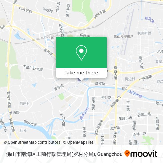 佛山市南海区工商行政管理局(罗村分局) map