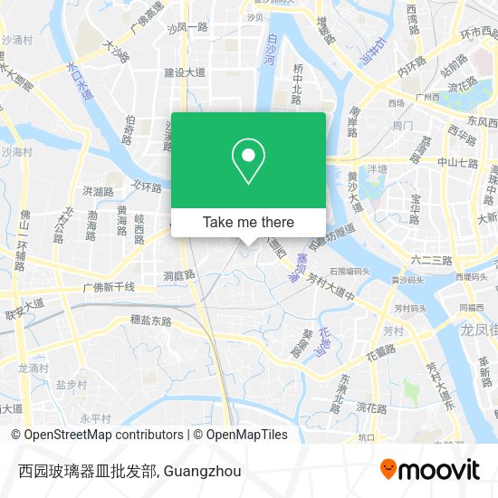 西园玻璃器皿批发部 map