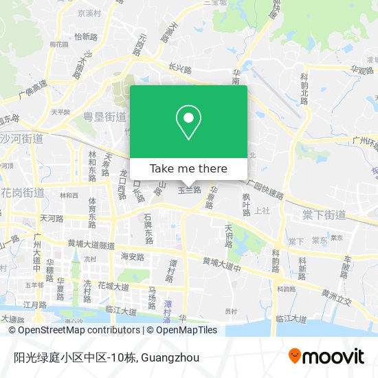 阳光绿庭小区中区-10栋 map