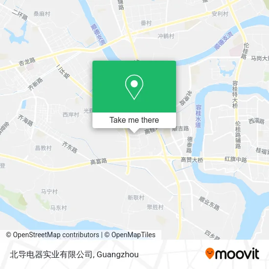 北导电器实业有限公司 map