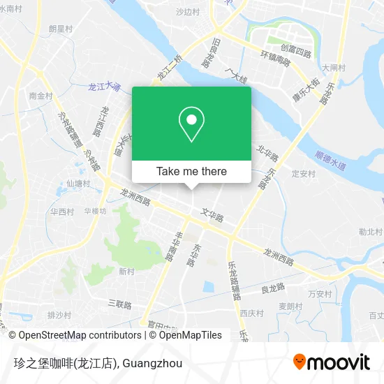 珍之堡咖啡(龙江店) map