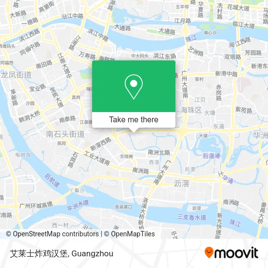 艾莱士炸鸡汉堡 map