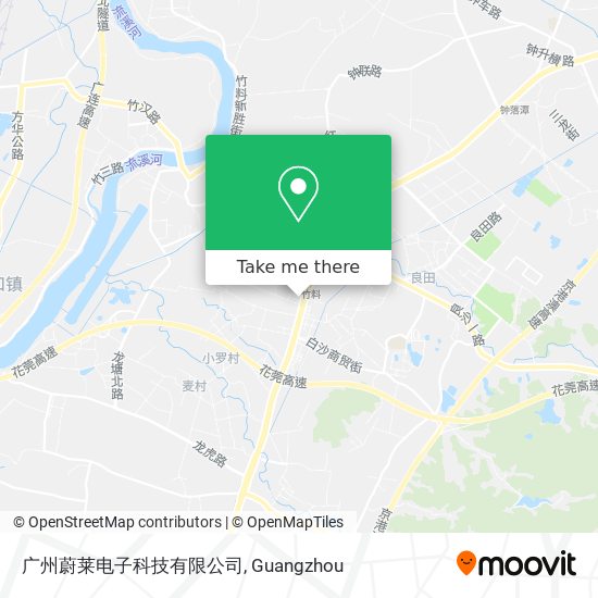 广州蔚莱电子科技有限公司 map