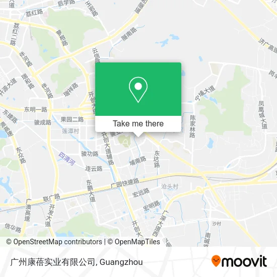 广州康蓓实业有限公司 map