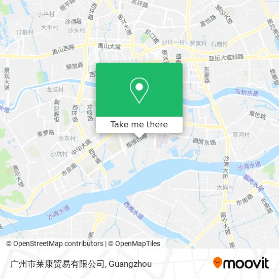 广州市莱康贸易有限公司 map