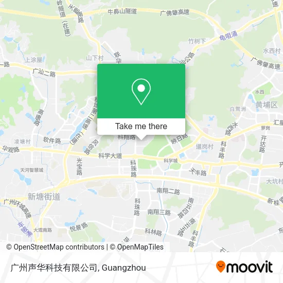 广州声华科技有限公司 map