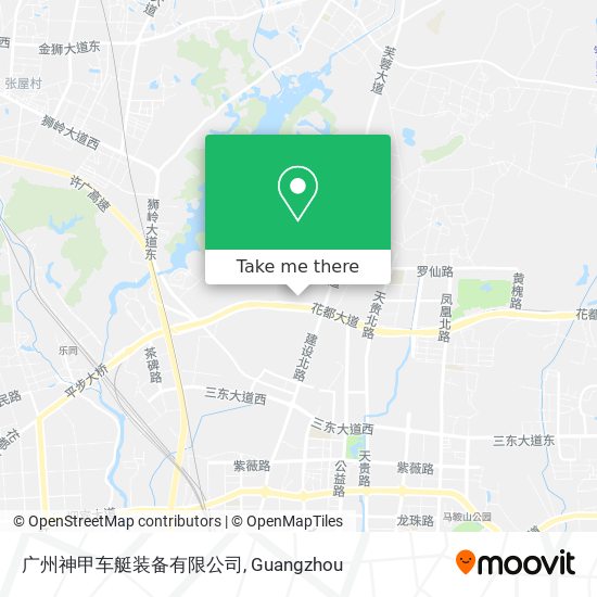广州神甲车艇装备有限公司 map