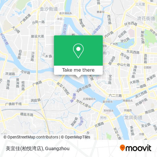 美宜佳(柏悦湾店) map