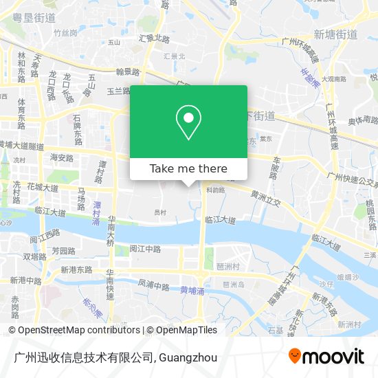 广州迅收信息技术有限公司 map