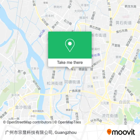 广州市宗显科技有限公司 map
